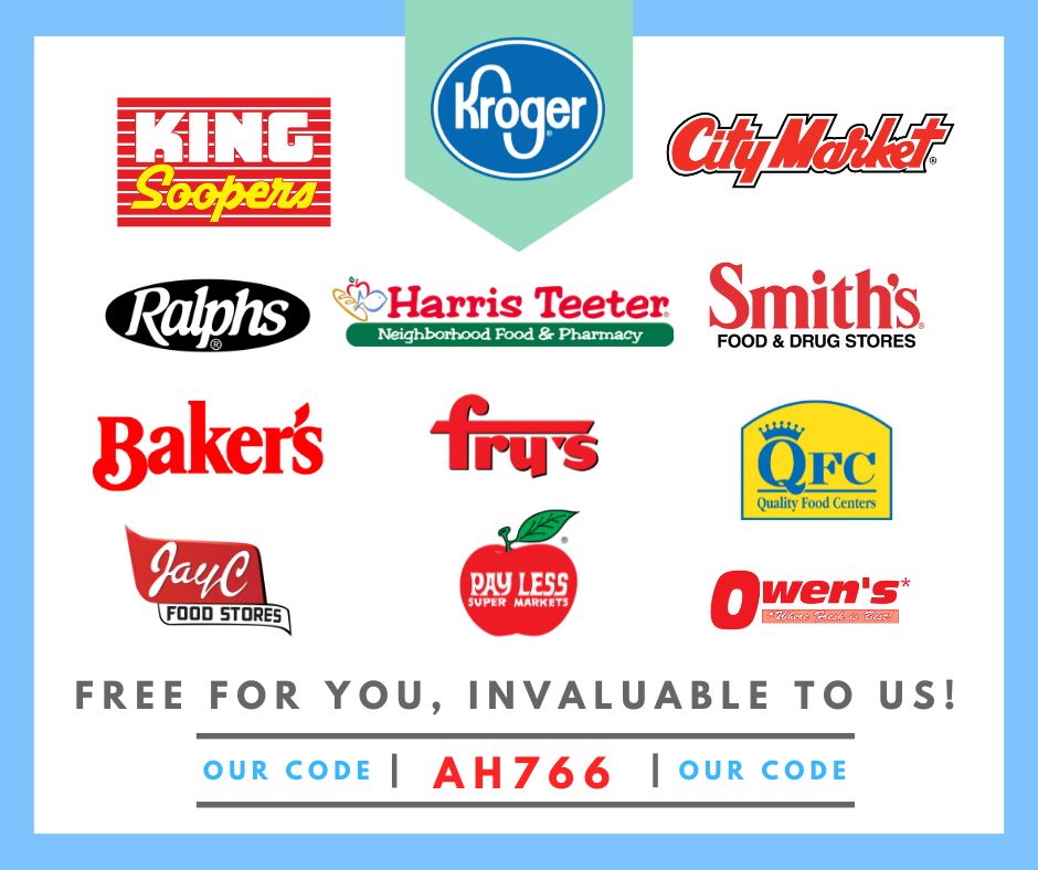 Kroger family - 2 King Soopers and other stores participating in the Kroger donation program